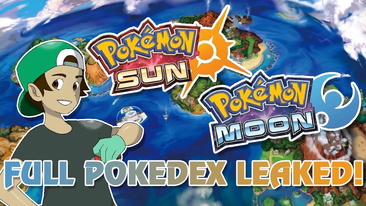 pokemon sun and moon pokedex